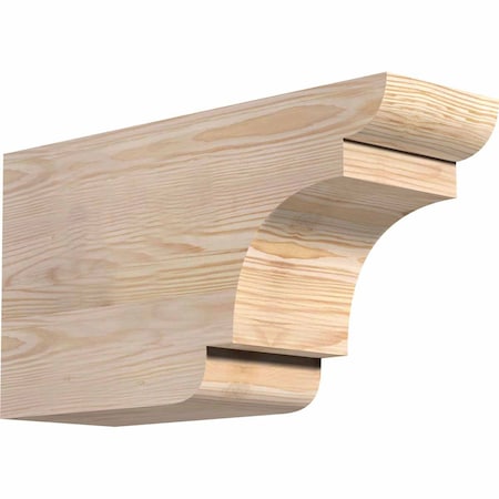 Ekena Millwork New Brighton Smooth Rafter Tail, Douglas Fir, 5 1/2"W x 10"H x 18"L RFT06X10X18NEB00SDF